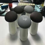3600 mAh Cute Mushroom-Sized Power Bank with USB Lamps