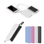 5000mAh Credit Card Charger with built in charging cable