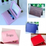Folding Leather Card Package of Mirror