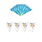 Custom Triangle Pennants W/ 1 Side Imprint