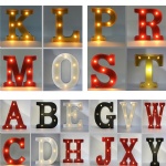 LED Alphabets Decorative Lamp