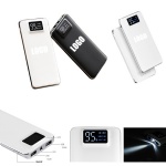 5000 mAh Power Bank With LED Light And Digital Display