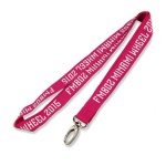 Polyester lanyard