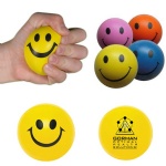2.75'' Smiley Face Stress Ball