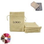 Natural Linen Pouches Gift Bag