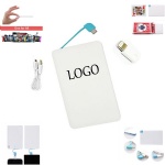 Insert Data Cable Ultra Thin Power Bank