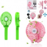 Handheld foldable rechargeable fan