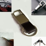 Leather Strap Metal Key chains