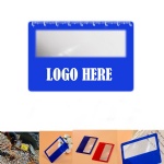 Portable PVC Card Magnifier
