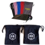 Microfiber Pouch For Smartphone And Sunglasses