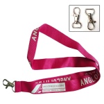 Lanyard with metal swivel hook