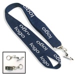 Lanyard with metal bulldog clip