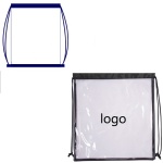 Clear PVC Drawstring Backpack