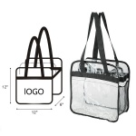 Zippered PVC Clear Tote