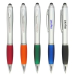 Curvaceous Ballpoint pen with Stylus