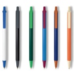 Ballpoint pen with clip