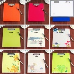Office Stationary Double-clip Document/Clipboards/Padfolio