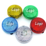 Round Blinking Light w/ Back Clip